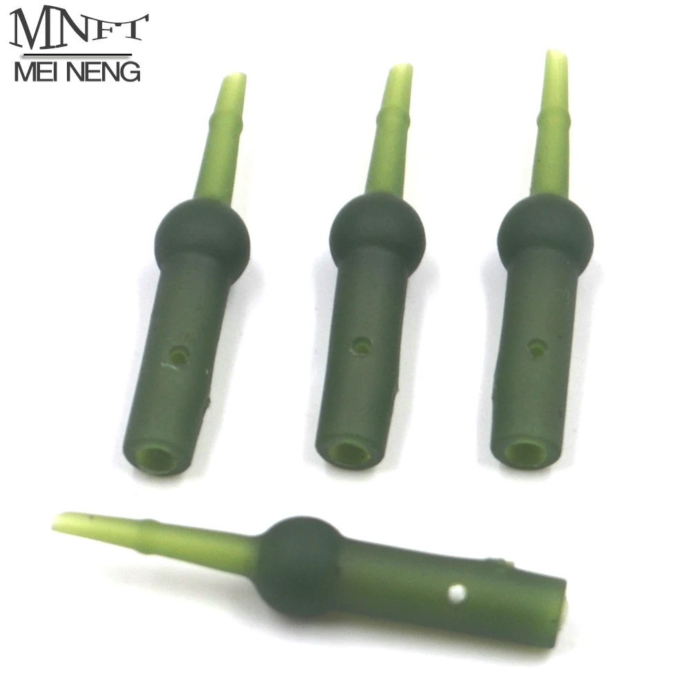 

MNFT 12Pcs Heli Buffer Sleeves Carp Fishing Tools Terminal Tackles For Making Rigs Size 34mm Rubber Carp Fishing Chod
