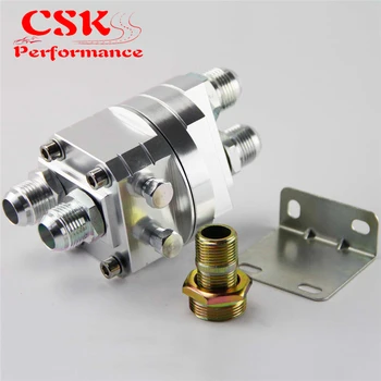 

UNIVERSAL OIL FILTER SANDWICH ADAPTER OIL COOLER SANDWICH ADAPTER SILVER FIT FOR RSX CIVIC STI EVO DSM RX7 RX8 240SX GTR GTS SI