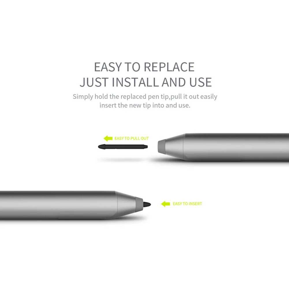 

3PCS/Set Pen Tip Screen Craft Stylus Accessories Durable Gift Replacement Practical Smooth for Microsoft Surface Pro 4