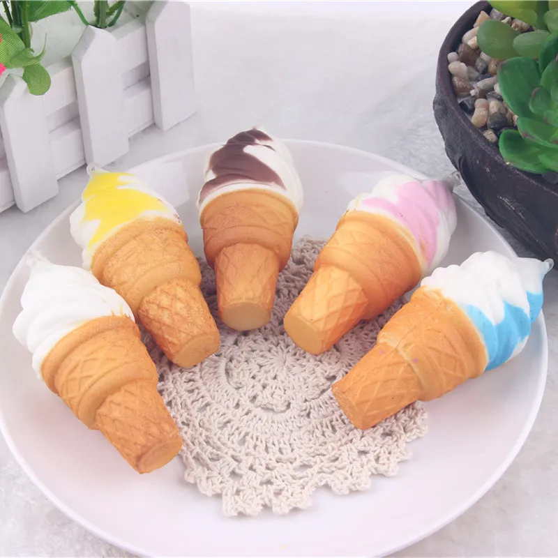 

rare squishy 10cm kawaii ice cream squishy food gift mix color order 50PCS LOT