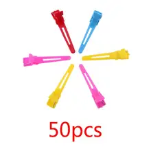 Заколки для волос Muticolor головные уборы пластиковый парикмахерский зажим парикмахерские шпильки аксессуары для волос ручной работы Инструменты для укладки волос