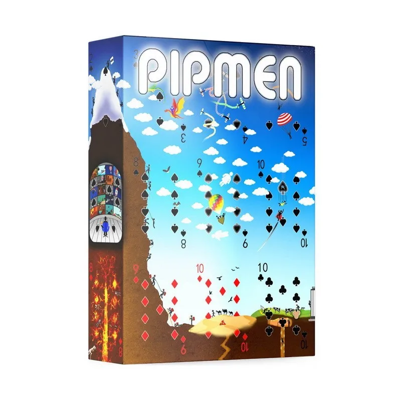 Beste Pipmen Versie 2 Wereld Full Art Speelkaarten door Olifant Speelkaarten Poker Size Dek MPC Custom Limited Edition Magic tricks