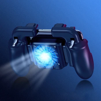 

PUBG Controller Game Gamepad Aim Button L1R1 Shooter Game Controller With Cooling fan Ergonomic Design For Android IOS