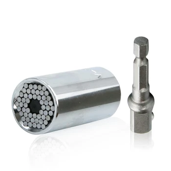 

Universal Socket 2 Piece/Set Universal Adjustable Torque Ratchet Socket Wrench Set Spanner Multi-Function Hand Tool Set