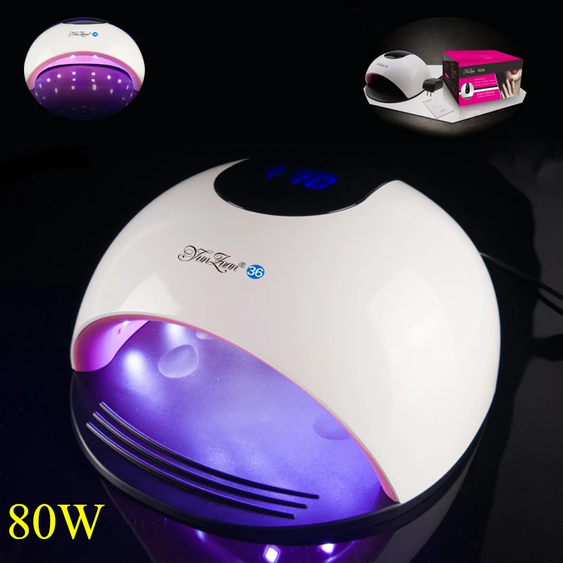

80w Nail Phototherapy Machine Quick-drying Nail Dryer Led Nail Lamp Gel Lamp Nail Light