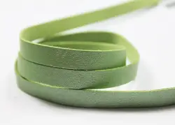 1 ярд 10 мм зеленый металлик покрытием плоский искусственной замши, 1.5 мм Толщина cs10m1066
