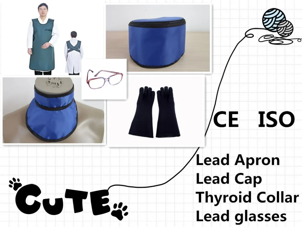 Package protective skirt lead aprons X ray protective clothing clothing