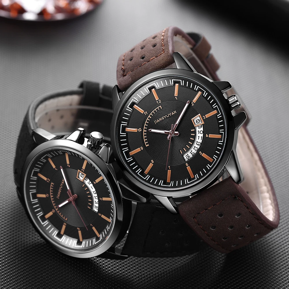 

Prevail Fashion Quartz Watch Men Watches Top Brand Luxury Male Clock Business Mens Wrist Watch clock Hodinky Relogio Masculino