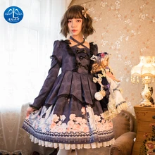 Halloween Lolita Black Lolita Dress Gothic Dresses Sweet Lolita Dress Princess Lolita Dress Jsk Victorian the carousel sweet printed lolita casual jsk dress by alice girl