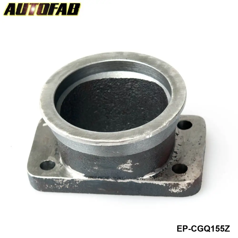 AUTOFAB - T3 3" V-Band Flange 4Bolt Adaptor For Toyota Acura BMW Honda Nissan AF-CGQ155Z
