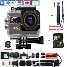 Action camera F68 F68R Ultra HD 4K 1080P WiFi 16MP 2 Inch Voice Alert 170 len Helmet Cam Extreme Sports camera