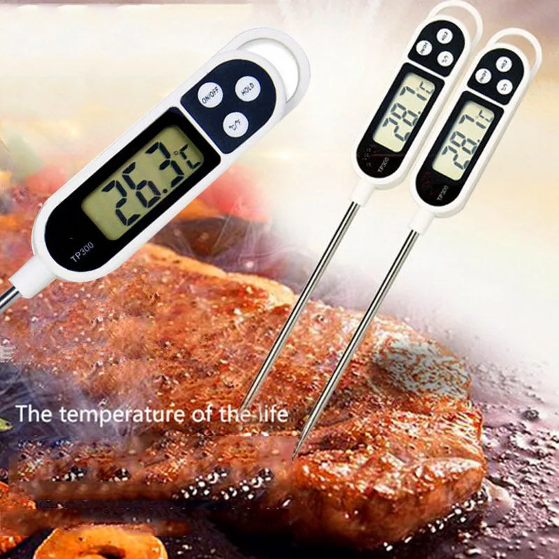 

Portable Digital Food Thermometer Oven Probe BBQ Meat Thermometer Kitchen Cooking Tool MYDING