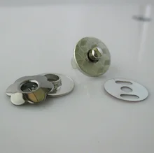 

5 sets 17mm floral magnetic buttons Silver metal snap buttons for purse handbag magnetic button or Special tools