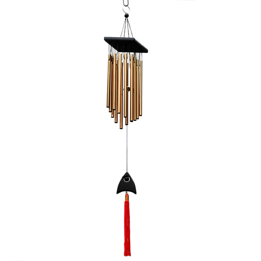 Metal Wind Chime Outdoor Living Wind Chimes Yard Garden 10 Tubes Bells