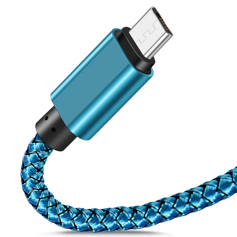Micro USB кабель 0,2 A быстрая зарядка 1 м 2 м USB зарядное устройство кабель для передачи данных для samsung Redmi MicroUSB Android мобильный телефон провод