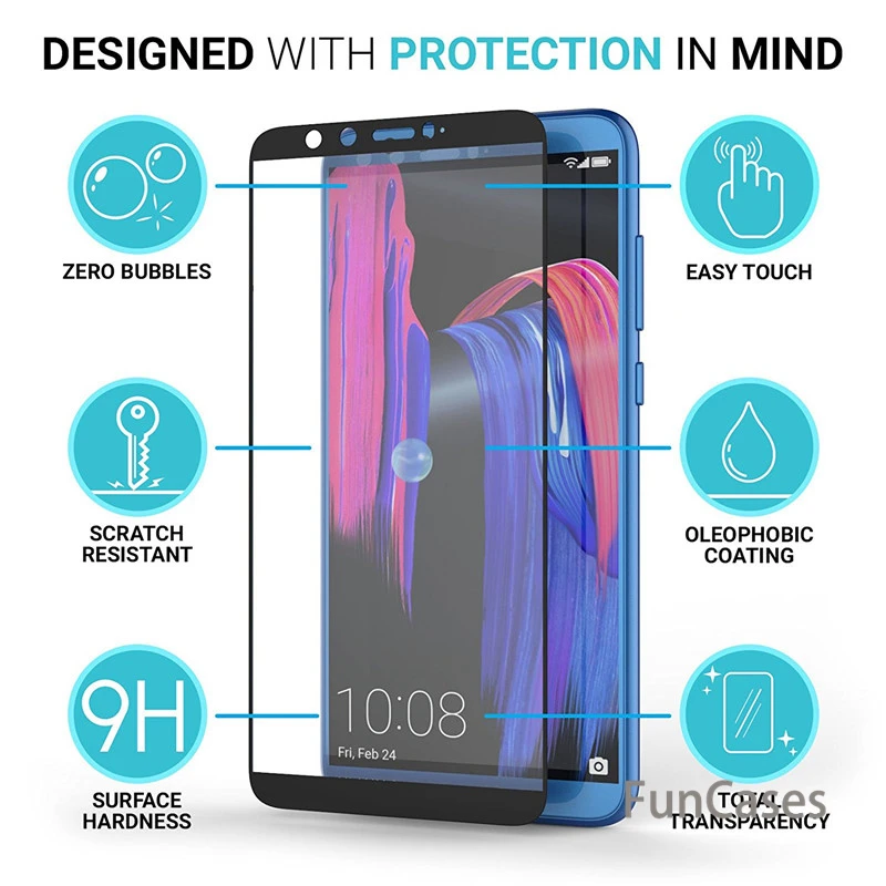 Защитное стекло honor 9 lite для защитная пленка из закаленного стекла экрана