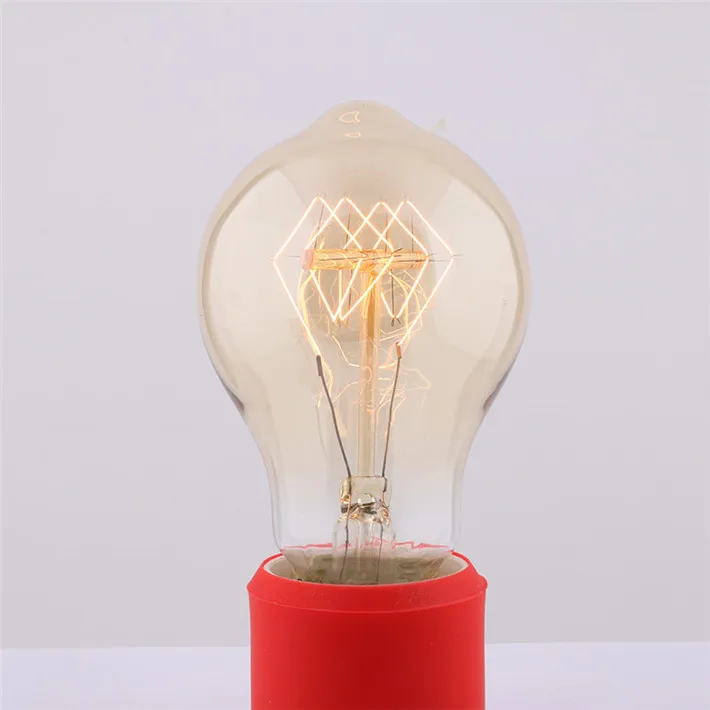 4 шт. подвесной светильник в стиле ретро A19 vintage Edison bulb E27 можно использовать энергосберегающую лампу или светодиодную лампочку), 110 v 220 v 40 w Светодиодная лампа накаливания для кафе-бар ресторан одежда магазин