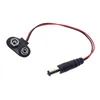 De 90 DC 9 V batería botón enchufe para Arduino Mega 2560, 1280 UNO R3 132 9 V batería hebilla ► Foto 3/6