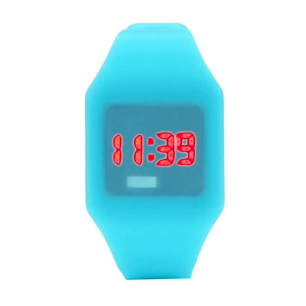 Повседневные детские часы детские силиконовые светодиодные часы детский спортивный браслет цифровые наручные часы для девочек и мальчиков часы Relogio