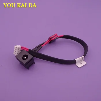 

2pcs for Toshiba Satellite C650 C650D C655 C655D L650 L650D L655 L655D L500 L505 L505D L500D DC Jack with Cable DC Power Jack