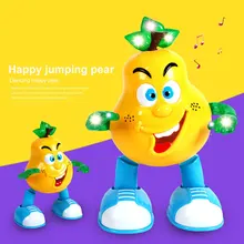 Музыка цвет груши груша электрическая груша танцы груша электрическая желтый пластик свет музыка хобби мульти-функциональный светодиодный Роман безопасность