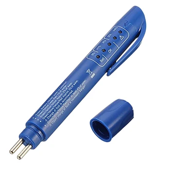 

Brake Fluid Tester Led Moisture Water Compact Tool Test Indicator Pen Blue Vtest1956