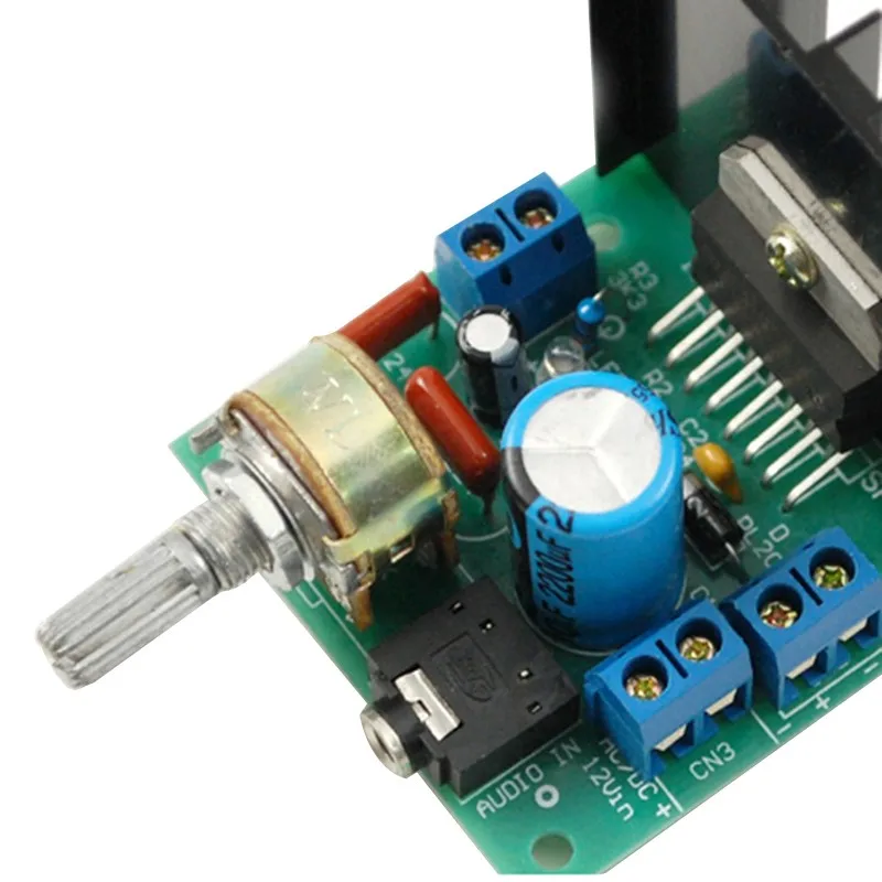 TZT AC/DC12V TDA7297 Rev A низкий уровень шума аудио усилитель плата 2*15 Вт двухканальный