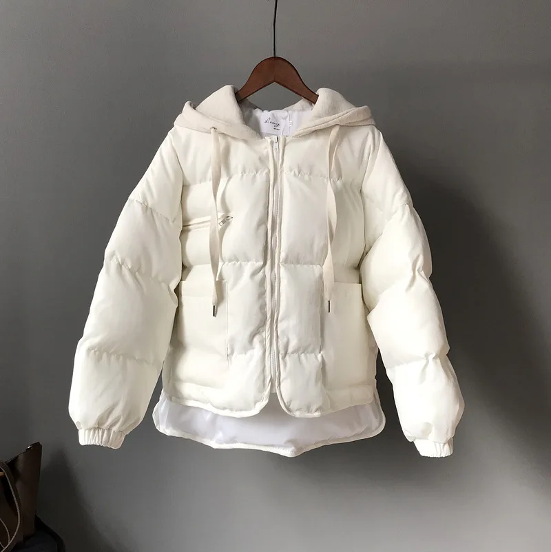 Hiver À Green Blanc Black Wj1730 Épais souris Chaud white Coton Lâche Mode Manches light Chauve Poches Noir Femme Manteau Capuchon 2017 Avec Dropship Manteaux dqgzxRtwd