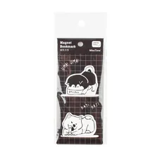 24 шт./лот дож милая собака Магнитная магнит-закладка книжный маркер страница биндеры канцелярские Офис Школьные принадлежности Закладка A6166