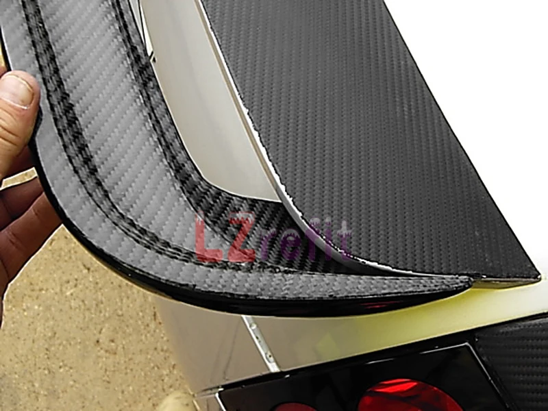 Реальные углеродного волокна задний спойлер Подходит для Audi TT купе родстер 8N