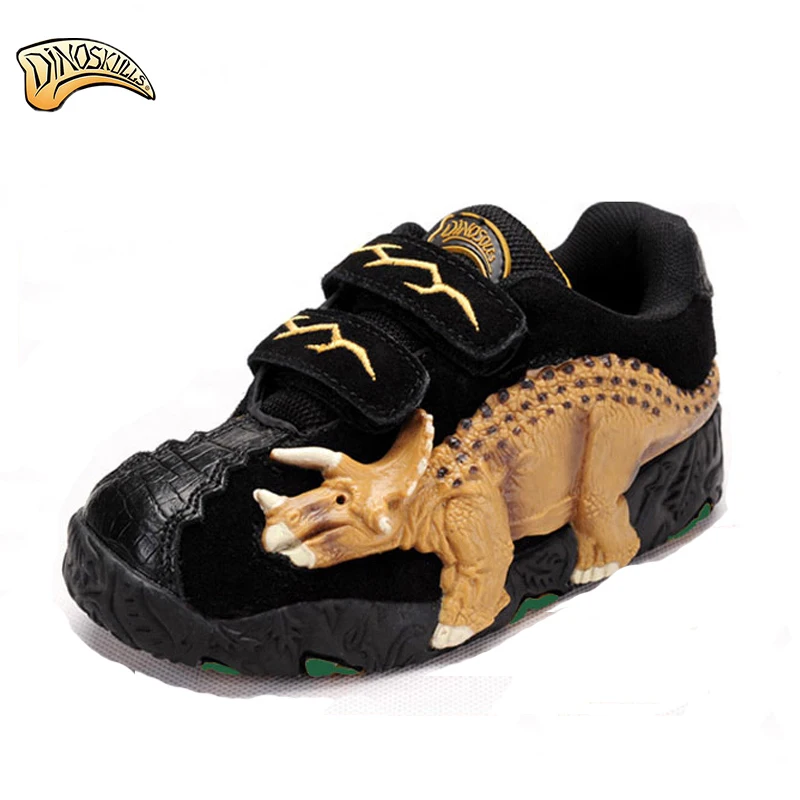 

Glowing Shoes Flashing Sneakers Boys Shoes 3D Dinosaur Light Up Autumn Casual Shoes Luminous Sport Running Shoes 27-34