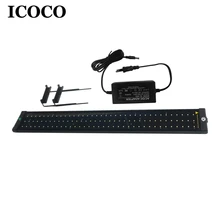 ICOCO 90 белые и 18 синие светодиодные лампы для аквариума супер яркое освещение для аквариума лампа с выдвижной Кронштейн подходит для аквариума распродажа