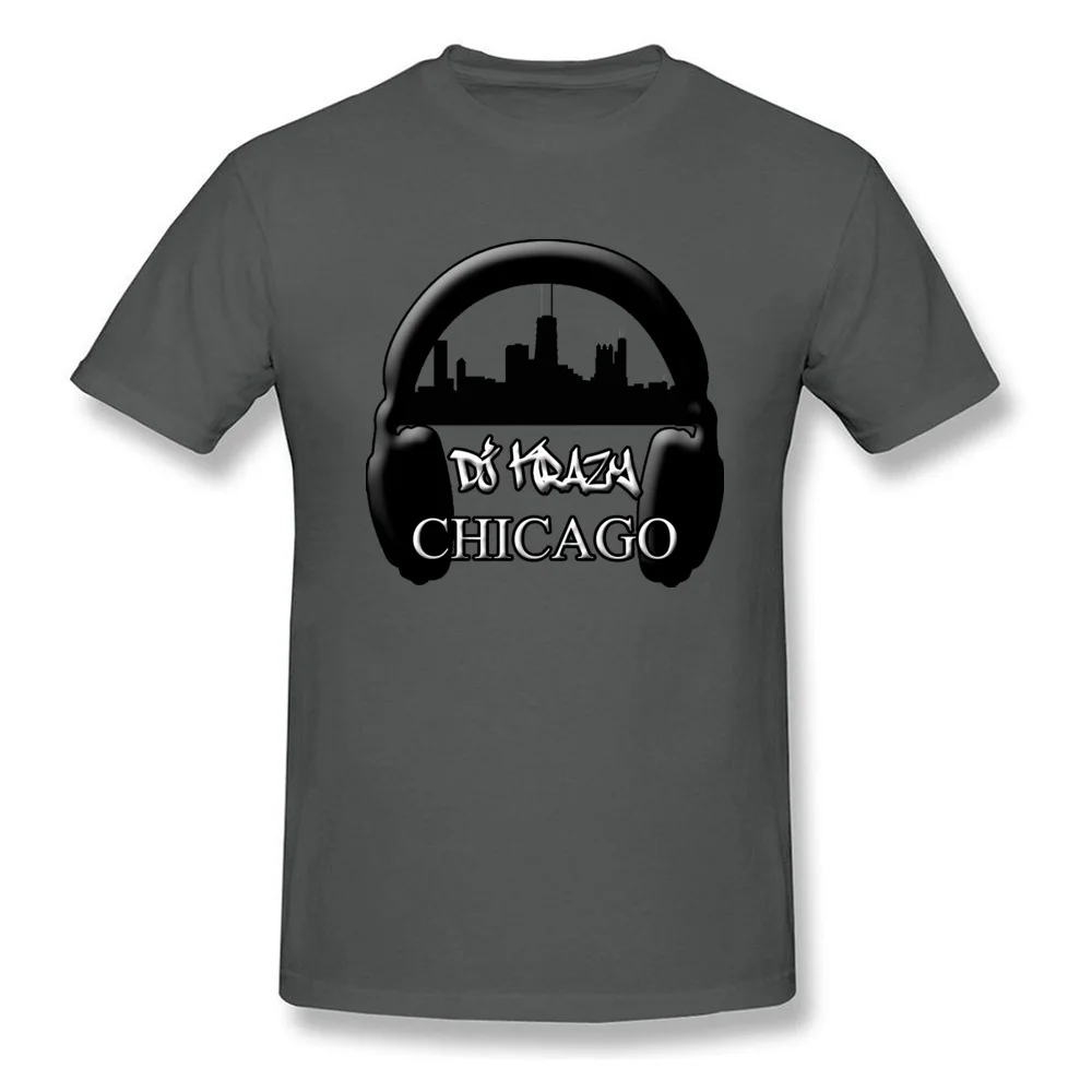 Men 2018 Fashion Tops T Shirt Round Neck Summer Autumn 100% Cotton Tshirts Printing Short Sleeve DJ KRAZY HEADPHONE Tshirts DJ KRAZY HEADPHONE carbon