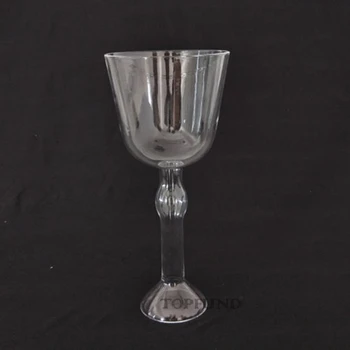 

Handle Clear different note Chakra Quartz Crystal Singing Bowl Grail 6 inch