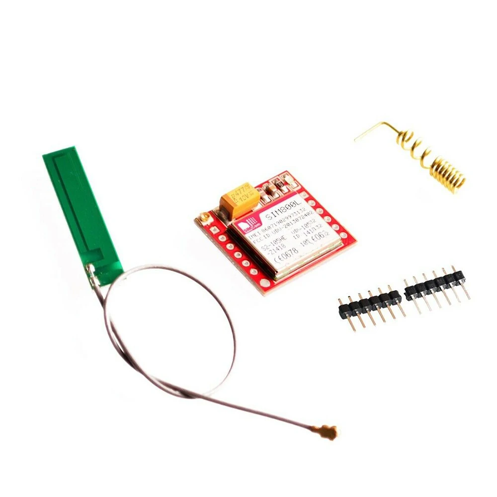 SIM800L GPRS GSM телефон Модуль платы четырехдиапазонный бортовой + антенна SIM800L GPRS GSM телефон Модуль платы четырехдиапазонный бортовой + антенна