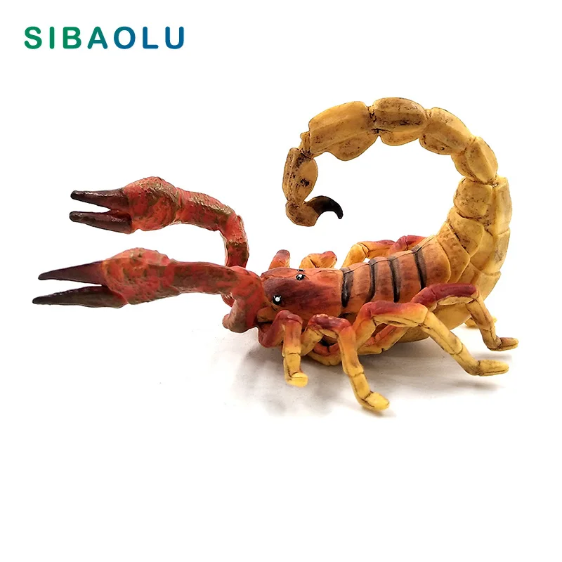 

Simulation forest Scorpion Animal Model Figurine statue Plastic figure home decor miniature fairy garden decoration accessories