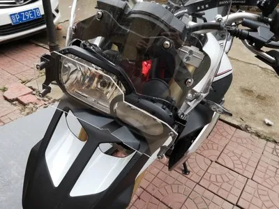 Для BMW F800 GS защита фары для F800GS Приключения ADV F700GS F650GS Twin 2008 2016 прозрачный|Накладки