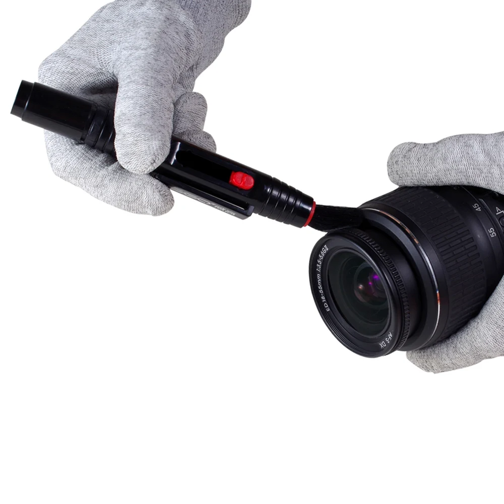 VSGO 6 в 1 оптический набор для чистки путешествия издание с ручка для объектива камеры воздуходувка Ткань для очистки Водонепроницаемая бутылка
