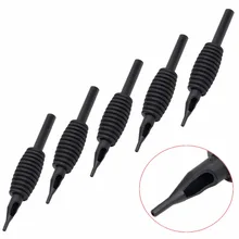 5 шт. 9RT круглый наконечник татуировки одноразовая насадка высокого качества пластиковые наконечники для принадлежности для тату-машинки