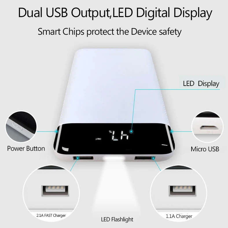 For Xiaomi Power Bank 20000mAh Portable Charger Dual USB Powerbank External Battery Bank 20000 for iphone Samsung Mobile Phones For Xiaomi Power Bank 20000mAh Portable Charger Dual USB Powerbank External Battery Bank 20000 for iphone Samsung Mobile Phones