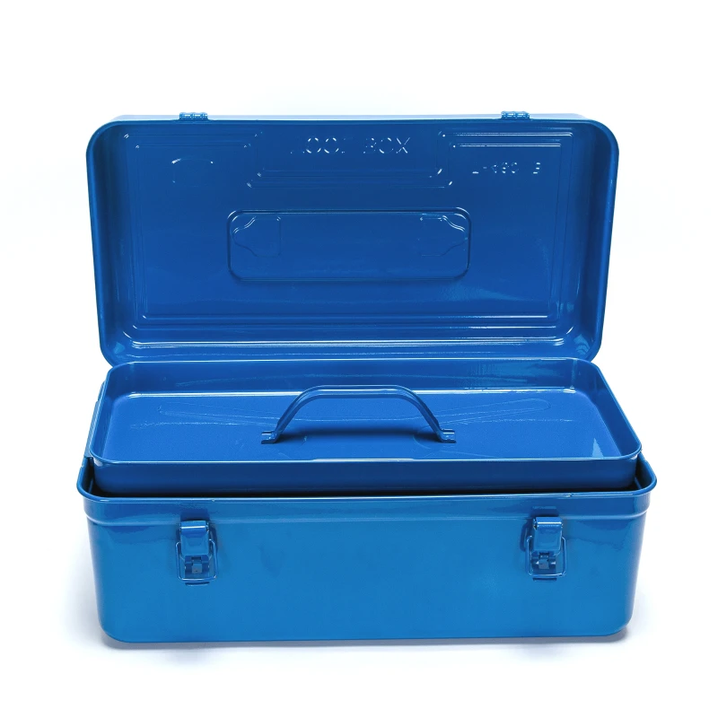 Железный металлический ручной ящик для инструментов, коробка для хранения электроинструментов, многоцелевой портативный ремонтный ящик для инструментов, аксессуары для оборудования