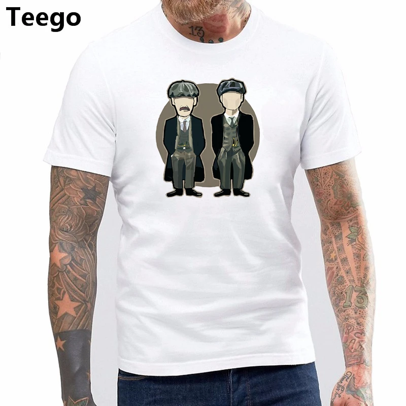 

NEW PEAKY BLINDERS Thomas Shelby The Red Right Hand Inspired T Shirt Top Mens