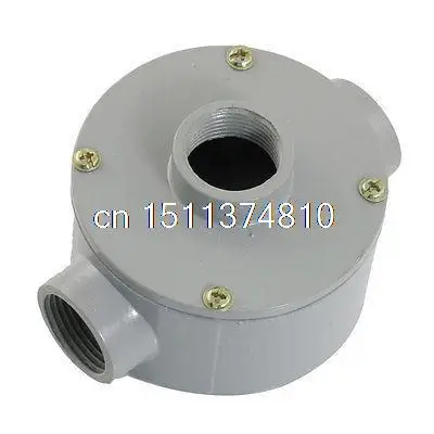 Круглый металлический G3 / 4 &quot с резьбой 3 отверстия разъемов на выходе