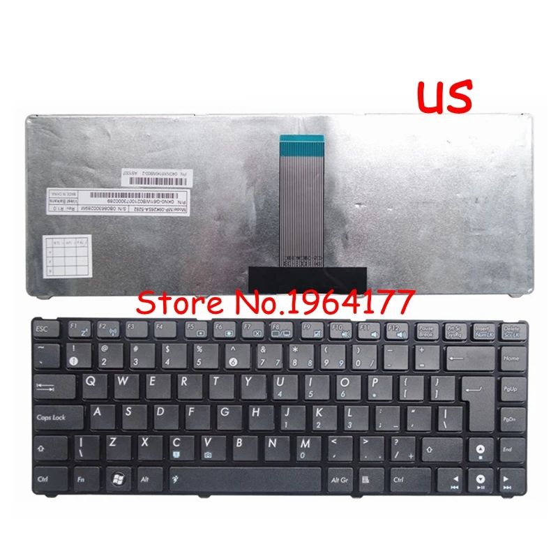 UI раскладка клавиатуры ноутбука для ASUS EEE PC EPC 1201 1215 U20 U20A UL20 1201HA 1201T 1201N 1201K 1215N 1215P 1215T 1215B