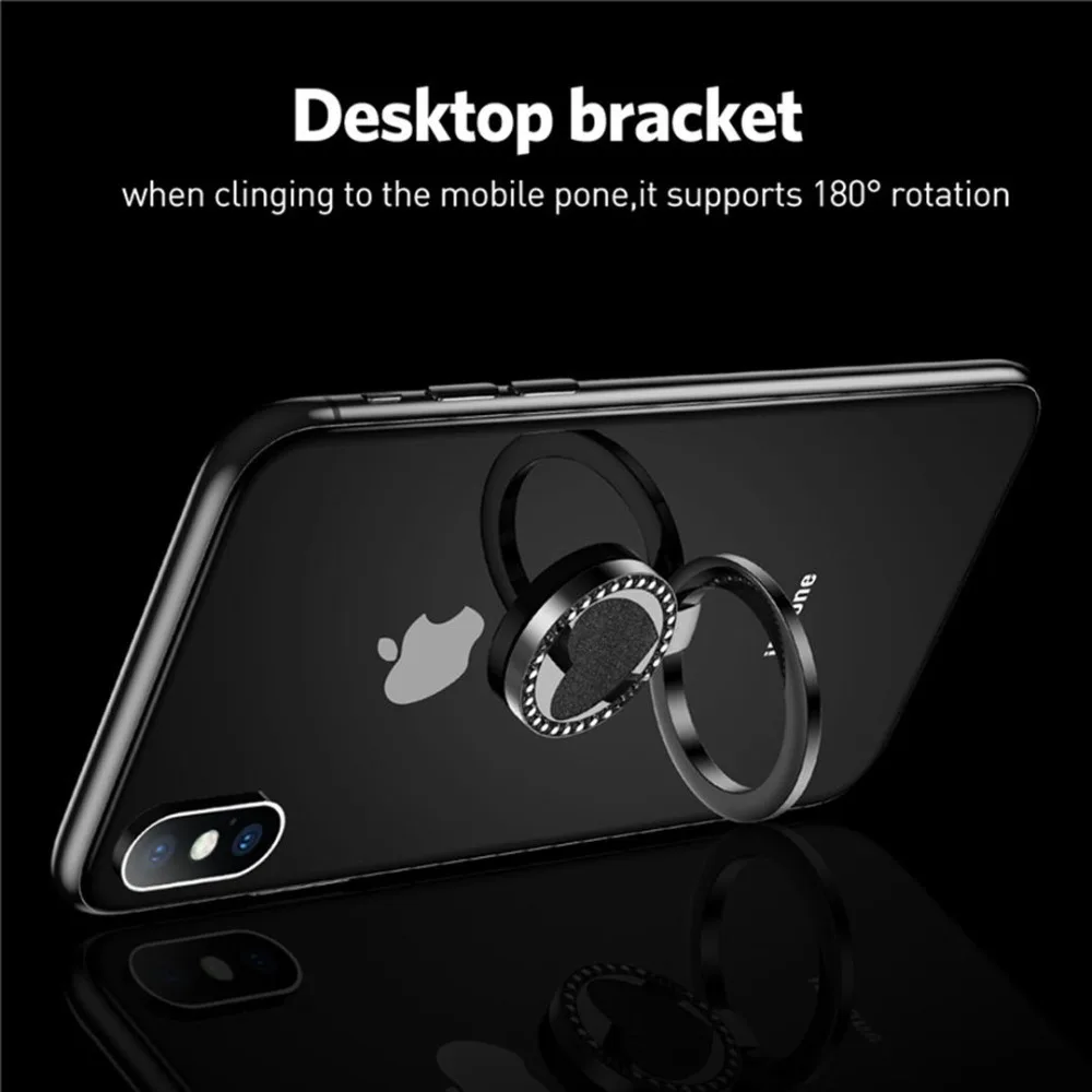 Finger Ring Stand Holder For iPhone Samsung Xiaomi Universal SmartPhone Mobile Phone Diamond Holder Cell Phone Car Mount Stand Finger Ring Stand Holder For iPhone Samsung Xiaomi Universal SmartPhone Mobile Phone Diamond Holder Cell Phone Car Mount Stand