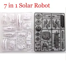 7 в 1 робот на солнечной батарее, Обучающий Набор для творчества, игрушка на солнечных батареях, солнцезащитный крем, энергетический аккумулятор, головоломка, монтируемый автомобильный гаджет, Космический парк
