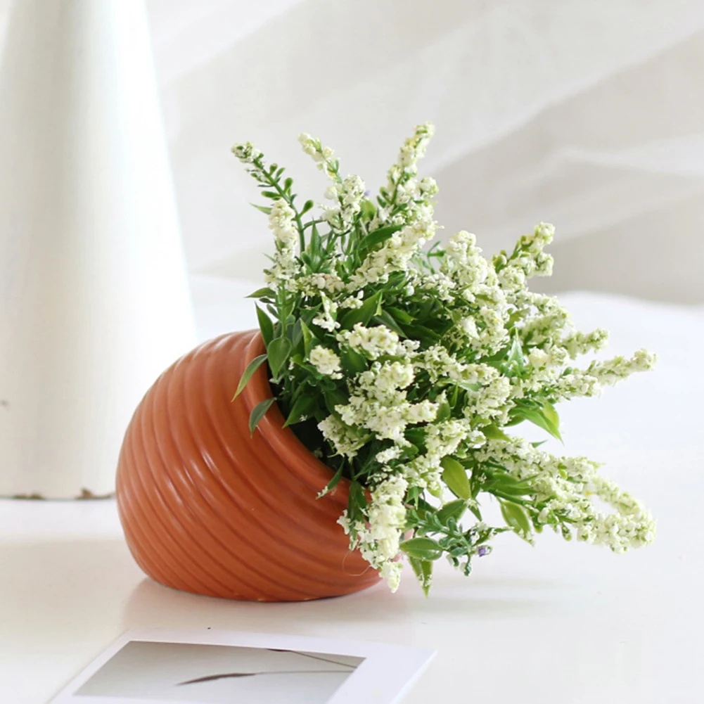 Romantic Provence decoration lavender flower Plastic artificial flowers grain decorative Simulation of aquatic plants With Pot