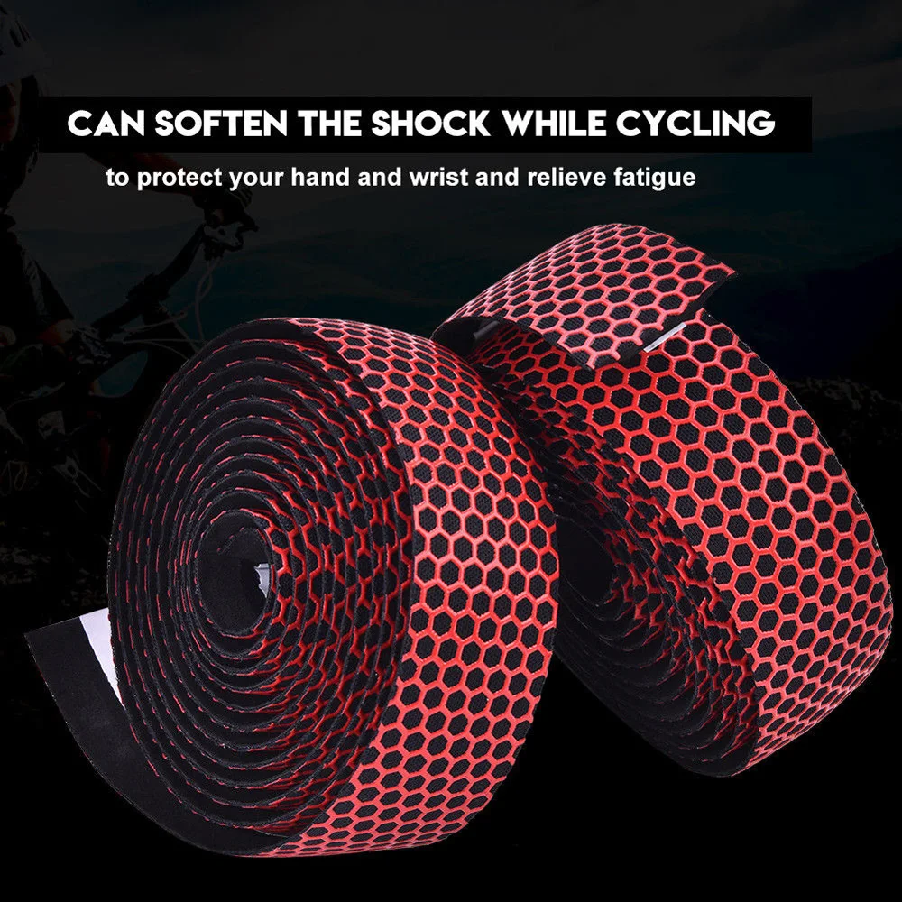 

Cycling Road Bike Sports Bicycle Foam Handlebar Wrap Tape With 2 Bar Plugs