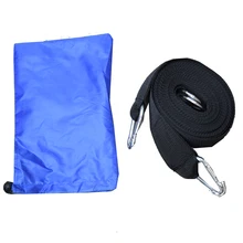 Essential Can Hold 200kg OutDoor Camping Hiking Hammock Hanging Belt Hammock Strap Rope with Metal Buckle Load Bind Rope