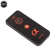 Ir controle remoto sem fio, controle remoto para sony alpha a7 a7 ii a7r a7s a6000 a230/a330/a450/a500/a550/a700/a900 para canon